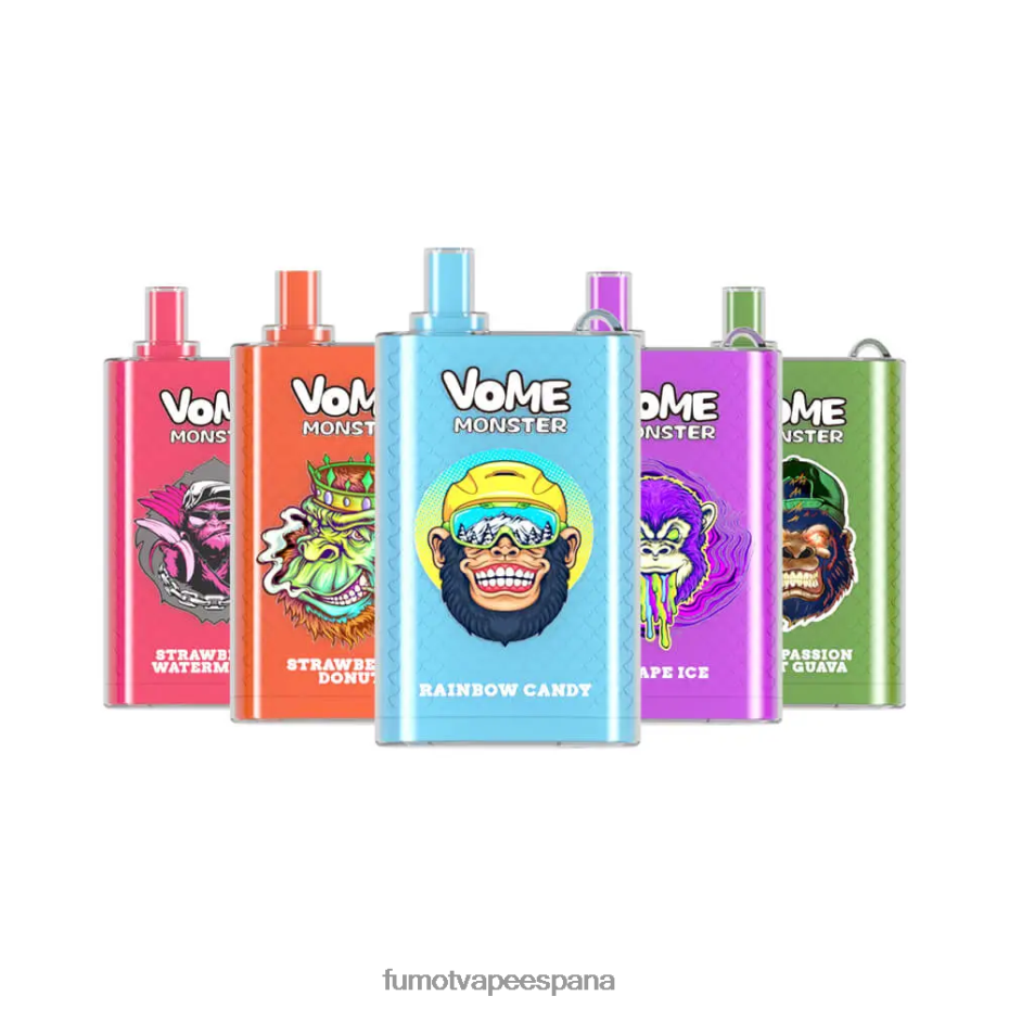 Fumot Vome Monster Dispositivo de vapeo desechable 10000 - 20 ml (1 pieza) menta fresca Fumot factory 2TBVR0428