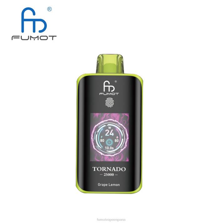 Fumot Precio - Fumot Tornado 25000 vaporizadores desechables uva limon ZLLX6
