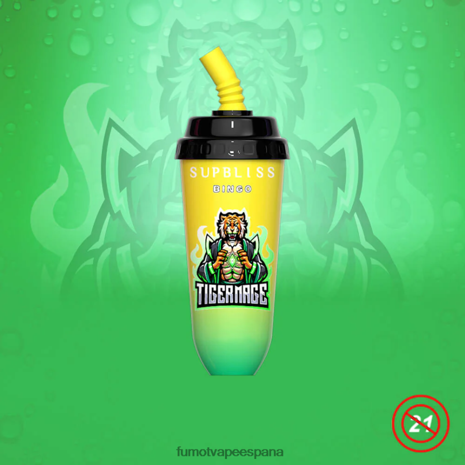 Fumot Supbliss Bingo Dispositivo de vapeo desechable 8000 - 16 ml (1 pieza) limonada de cereza y durazno Fumot precio 2TBVR0396