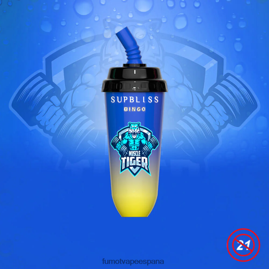 Fumot Supbliss Bingo Dispositivo de vapeo desechable 8000 de 16 ml (1 pieza) uva sakura Fumot precio 2TBVR0406