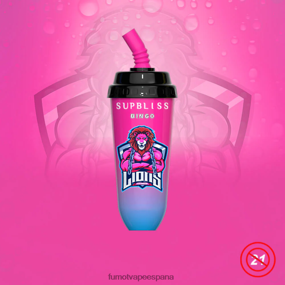 Fumot Supbliss Bingo Dispositivo de vapeo desechable 8000 de 16 ml (1 pieza) uva sakura Fumot precio 2TBVR0406