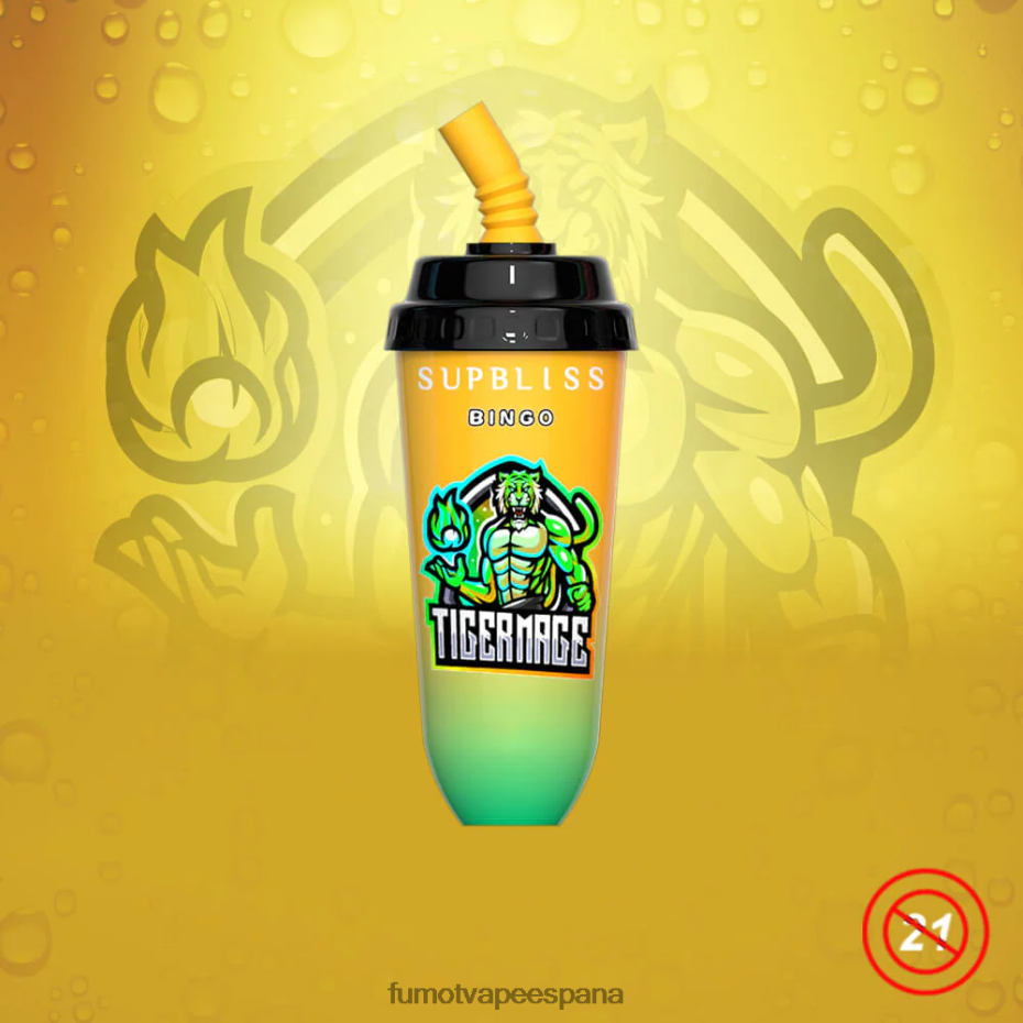 Fumot Supbliss Bingo Dispositivo de vapeo desechable 8000 de 16 ml (1 pieza) uva sakura Fumot precio 2TBVR0406