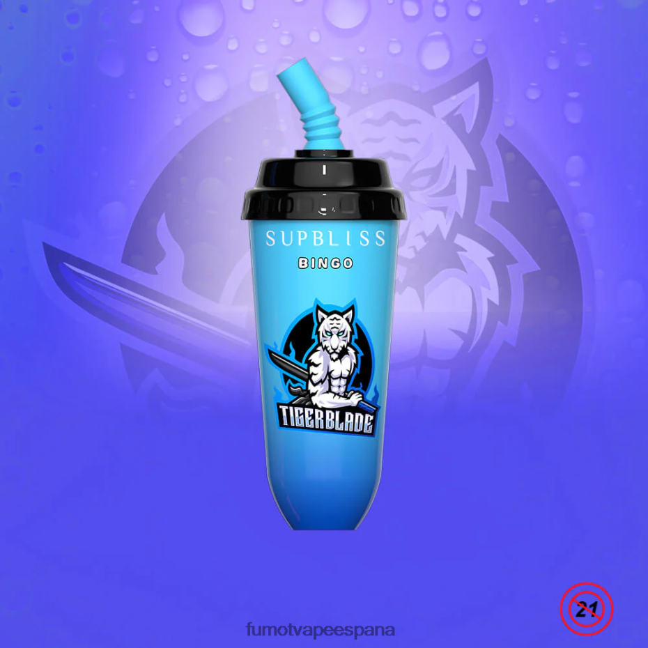 Fumot Supbliss Bingo Dispositivo de vapeo desechable 8000 de 16 ml (1 pieza) uva sakura Fumot precio 2TBVR0406