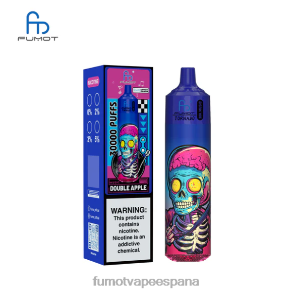 Fumot España - Fumot Tornado música de 30k manzana doble D6P8N11