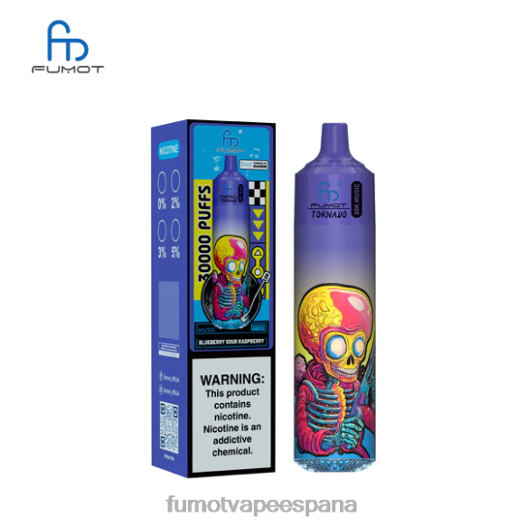 Fumot Precio - Fumot Tornado música de 30k arándano frambuesa agria D6P8N6