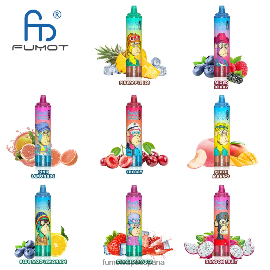 Fumot Tornado 15000 vaporizador desechable 25ml (1 pieza) cola de cereza Fumot factory 2TBVR0168