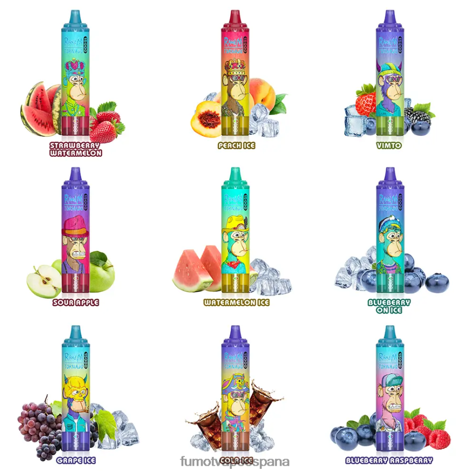 Fumot Tornado 15000 vaporizador desechable 25ml (1 pieza) cola de cereza Fumot factory 2TBVR0168