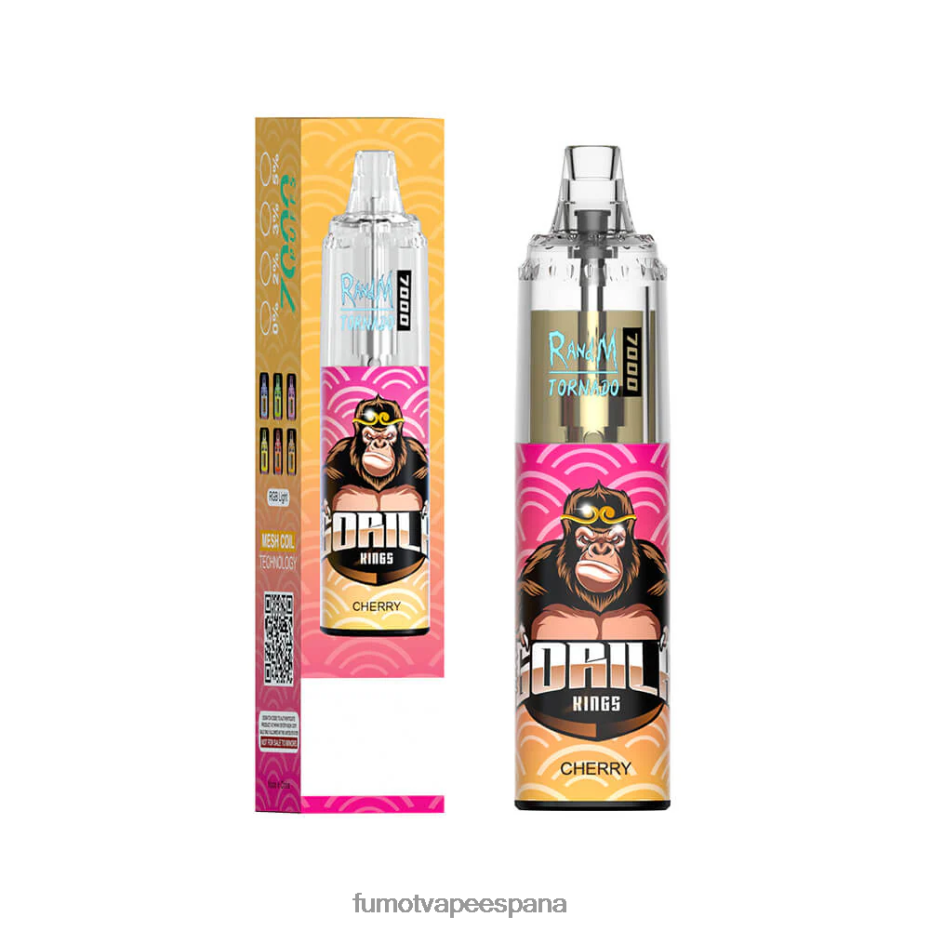 Fumot Tornado Pluma vaporizador desechable 7000 - 14 ml (1 pieza) hielo de uva Fumot sabores 2TBVR077