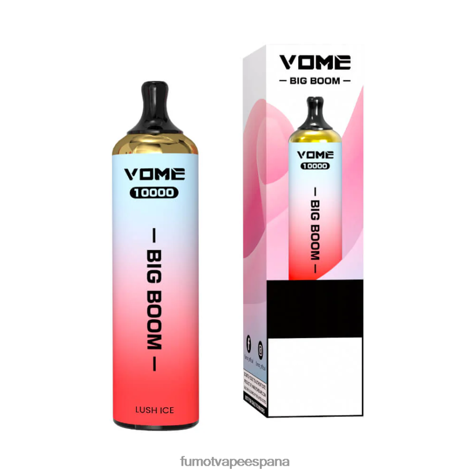 Fumot Vome Big Boom bolígrafo vapeador desechable 10000 - 20ml (1 pieza) uva Fumot factory 2TBVR0438